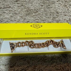 Whitley Chain Watch Band in Gold Tone Stainless Steel